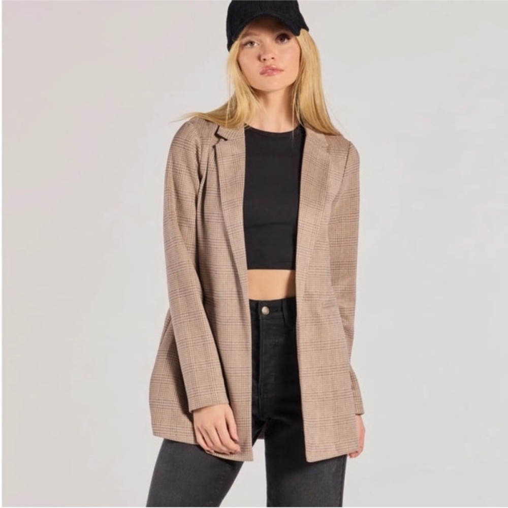 Windsor plaid blazer NWT
